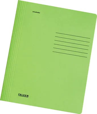 Image de Falken Schnellhefter 26001216 A4 Karton hellgrün