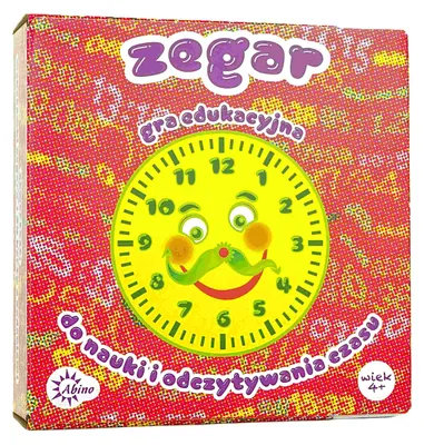 Obrázok produktu pre Vzdelávacia hra Hodiny ABINO