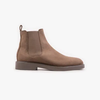 Zdjęcie produktu dla Buty męskie Omnio, model beatenberg, kolor taupe, wykonane ze zamszu