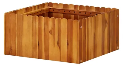 Produktbild von Anzuchttisch für den Hausgarten aus Akazienholz 50 x 50 x 25 cm