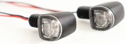 Obrázek produktu pro KOSO Univerzální motocyklový LED směrový světlomet NANO černý matný E-schváleno