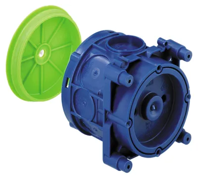 Image de Boîtier de connexion Spelsberg U71 DVD-2, dimensions : 71 x 71 x 79 mm