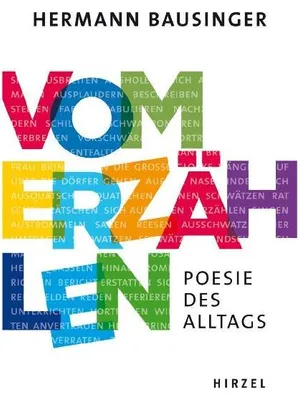 Produktbild von Vom Erzählen