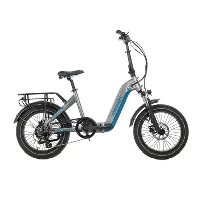 Produktbild von JOBOBIKE Romer Elektrisches Faltrad – Niedriger Einstieg – 20 Zoll – 250W Motor – 7 Gänge – 120 km Reichweite – Mechanische Scheibenbremsen – Grau