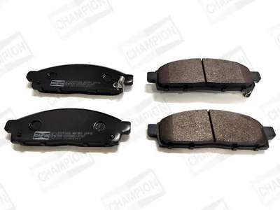 Produktbild von CHAMPION Bremsbeläge Satz Vorne Bremsklötze für MITSUBISHI L 200 / Triton Pickup (KJ, KK, KL) 572574CH