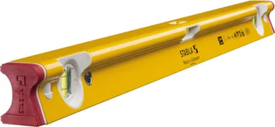 Produktbild von Stabila R 300, Wasserwaage, 0,81 m, Rot, Gelb, 0,5 mm/m, Aluminium