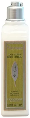 Zdjęcie produktu dla L'Occitane Verbena, Mleko, Kobiety, Nawilżający, Odżywiający, Zmiękczający, Skóra sucha, Skóra uniwersalna, 250 ml, Olej z pestek winogron