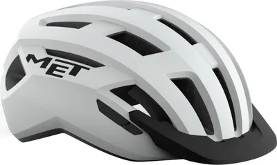 Produktbild von MET Fahrradhelm Allroad Mips , Weiß - Matt, L