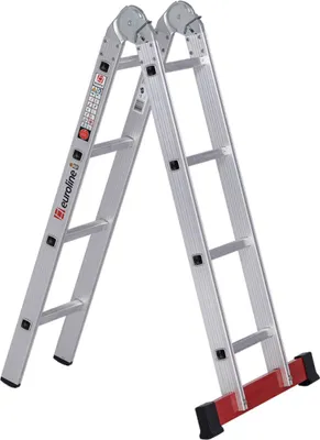 Produktbild von Euroline Premium 317 Klappleiter 2x4 Sprossen