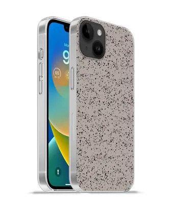 Produktbild von MuchoWow® Handyhülle Schutzhülle Hülle für Apple iPhone 14 Plus - Soft case Polka dots - Schwarz - Grau Silikon Softcase Handy Hülle - Abbildung