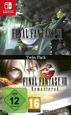 Produktbild von Square Enix Final Fantasy VII & Final Fantasy VIII Remastered Twin Pack, Nintendo Switch, Physische Medien