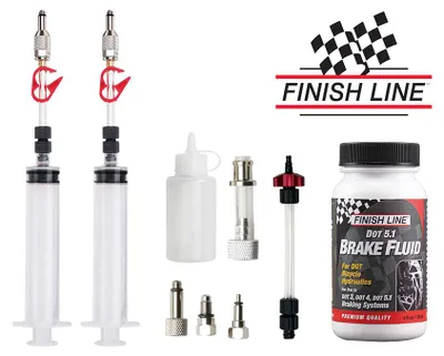 Zdjęcie produktu dla Zestaw do odpowietrzania Jagwire Pro Dot – z olejem Finish Line Dot (120 ml)