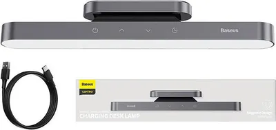Produktbild von Baseus Magnetic Stepless Lamp, mit Touch Panel, grau