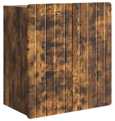 Image de Armoire Murale Chêne fumé 59 x 31 x 64 cm Bois d'ingénierie