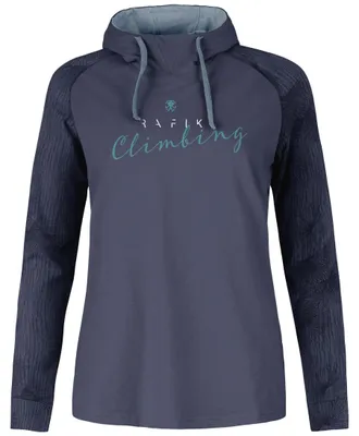 Produktbild von Bequemer, dehnbarer Kapuzenpullover Größe 38 aus Baumwolle-Elasthan, leicht und atmungsaktiv