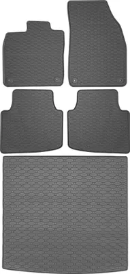 Image de RIGUM 437072 Coffre + GEYER 911/4C Tapis de sol - VW ID.5 Crossover 05.2022 (coffre supérieur et inférieur) AV2 Espace pour les pieds à l'avant - INSTALLATION