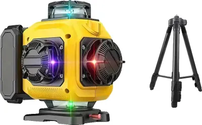 Immagine prodotto di Livella laser, 16 linee, design compatto, custodia in plastica, 1 batteria