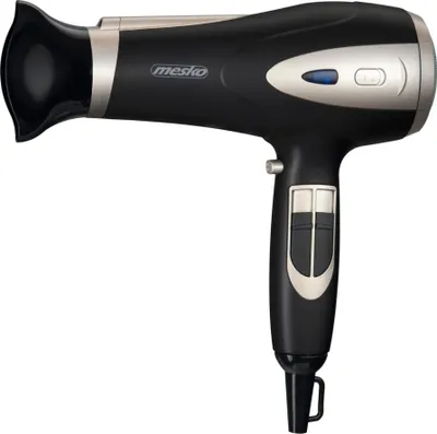 Produktbild von Adler Mesko MS 2287 Haartrockner 2400 W Schwarz Champagner