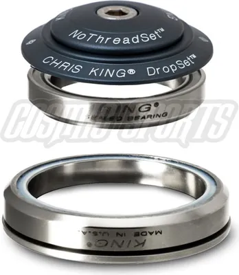 Obrázok produktu pre Chris King DropSet 5 Kónické hlavové zloženie, ložisko z nehrdzavejúcej ocele, 1 1/8"-1,5", GripLock, IS42/28,6