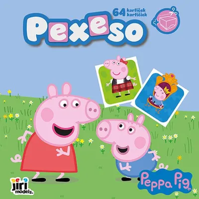 Obrázek produktu pro Pexeso v sešitu Prasátko Peppa