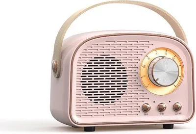 Produktbild von Mini Bluetooth-Lautsprecher - kleine draagbare Bluetooth-Lautsprecher - rote draagbare Bluetooth-Lautsprecher