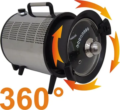 Produktbild von Syntrox Germany Mini Backofen Rotierend 5L 690W Edelstahl