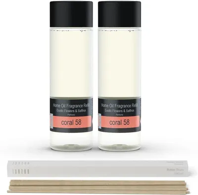 Obrázok produktu pre Náplň do difuzéra 200 ml, 2-balenie, ružová, pre domácnosť