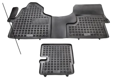 Immagine prodotto di MTM Tappetini Gomma per Mercedes Sprinter (A907) van 2017- Design a Vaschetta, su Misura con Bordi Rialzati cod. 3D 9876