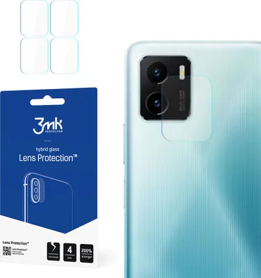 Produktbild von 3mk Hybridglas Lens Protection für Vivo Y15s Kamera Objektiv Kameralinse 0,16mm 6H (4 Stück)