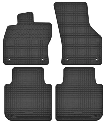 Zdjęcie produktu dla Dywaniki gumowe do Skoda Superb III 2015-2020 (kombi/sedan) – 4 szt., czarne, dopasowane – Wielganizator SolidTread