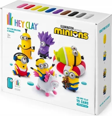 Image de TMT HeyClay set Minions + accessoires HCL15026 08244
