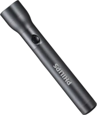 Produktbild von Philips SFL4003T/10, Taster-Taschenlampe, Schwarz, IPX4, LED, AA, Alkali
