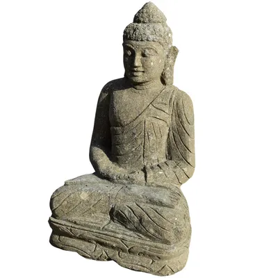 Immagine prodotto di Stonox Buddha statuetta Karawal Basanit resistente al gelo 24x32x58 cm