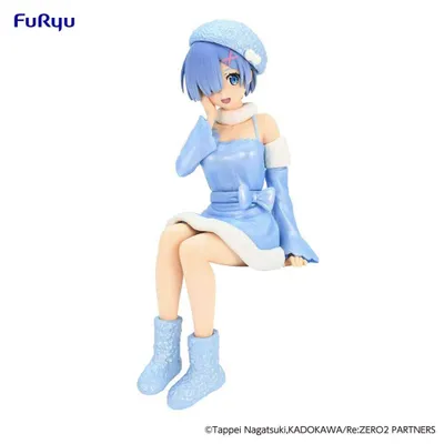 Produktbild von Re:Zero Starting Life in Another World Noodle Stopper PVC Statue Rem Snow Princess Pearl Color Ver. 14 cm