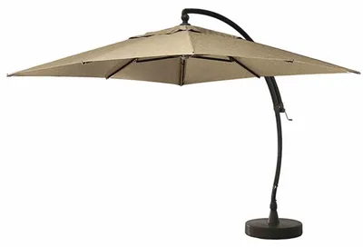 Zdjęcie produktu dla Parasol ogrodowy Sun Garden Easy Sun, kolor taupe, wymiary 320x320 cm