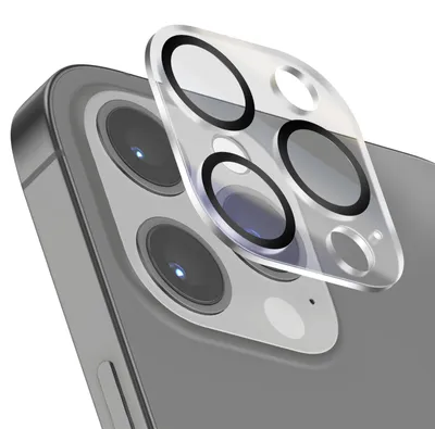 Produktbild von Zanaé, Kameraschutz für iPhone 12 Pro Max aus Panzerglas und Aluminium, Transparent