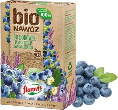 Zdjęcie produktu dla Florovit naturalny nawóz do borówek i roślin kwasolubnych granulowany 1,1 l