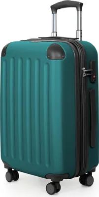 Obrázek produktu pro HAUPTSTADTKOFFER - Spree - Příruční zavazadlo s nástavcem, kufr na kolečkách, trolley letadlový kufr Hand Luggage TSA, 55 cm, Cabin Bag max. 42 l, aqua green