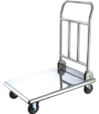 Obrázok produktu pre Prepravný vozík Thermobox Z nehrdzavejúcej ocele, nosnosť 150 kg, 740 X 480 X 870 mm