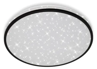 Immagine prodotto di Lampada da soffitto LED Lampada da soffitto cielo stellato 24W nero Ø 38cm 4000K Briloner