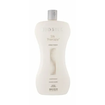 Produktbild von Biosilk Silk Therapy , Frauen, Alle Haare, Feuchtigkeitsspendend, Schutz, Glanz, Glättend, 1006 ml, Flasche, Water, Cetyl Alcohol, Dicetyldimonium Chloride, Cetearyl Alcohol, Dicetyldimonium Chloride,...