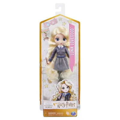 Obrázek produktu pro Wizarding World Harry Potter, 8-inch Luna Lovegood Doll, Sběratelská akční figurka, Filmy a televizní seriály, 130 g