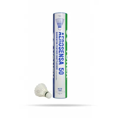 Produktbild von Yonex Aerosensa 50 Shuttles (Tube of 12) - White -