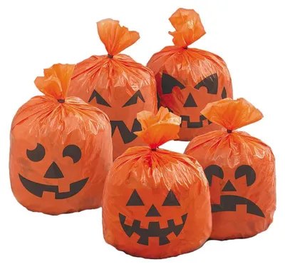 Zdjęcie produktu dla Worki Dynie na Halloween - 20 szt.