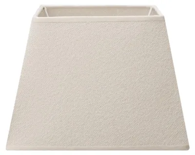 Produktbild von Home Sweet Home Lampenschirm aus Stoff Beige - 20 x 14 x 14 cm