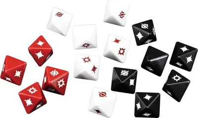 Produktbild von Asmodee Star Wars: Legion Star Wars Legion: Legion Attack Dice Pack, Würfelsatz, Schwarz, Rot, Weiß
