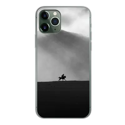 Produktbild von MuchoWow® Handyhülle Schutzhülle Hülle für iPhone 11 Pro Pferd - Licht - Berg Silikon Softcase Handy Hülle - Handy