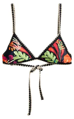 Produktbild von Desigual Damen 25swmk05 Bikini-Top, Schwarz, XL EU