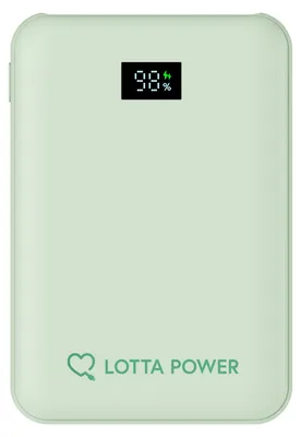 Produktbild von Lotta Power Mini 10.000 mAh 20W Schnellladen LED-Display USB-C kompakt