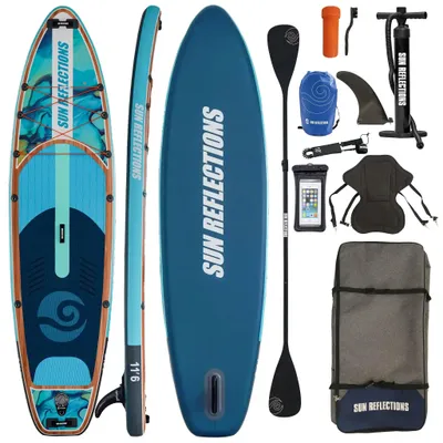 Obrázek produktu pro Nafukovací SUP deska Sun Reflections XXL 11'6" Combo